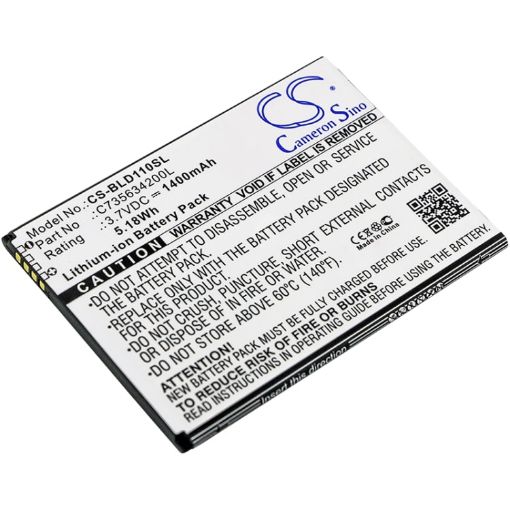Battery Replacement Blu C735634200L for S110 S110L - 1