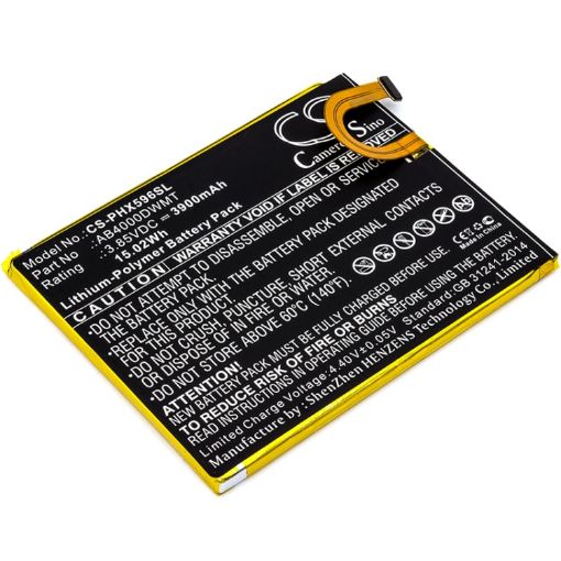 Replacement Battery for Philips AB4000DWMT AB4000DWMV Xenium CTX596 X596 - 1