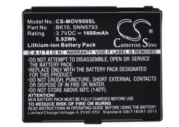 Motorola BK10 SNN5793 SNN5793A Battery Replacement for F2978A i296 - 1