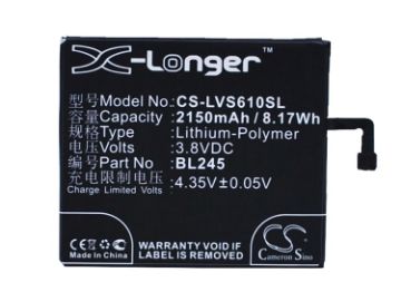 Lenovo BL245 Battery Replacement for S60 S60-t - 1