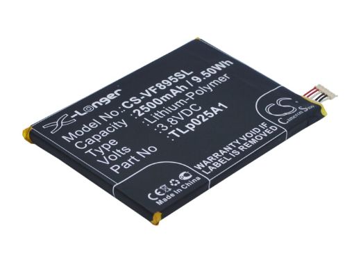 Alcatel TLp025A1 Battery Replacement for One Touch POP 2 5.0 OT-7043 - 1