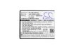 Replacement Battery Cubot JLY15050100001 for S208 S208A - 5