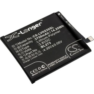 Lenovo BL273 Battery Replacement for K6 Note Dual SIM - 1