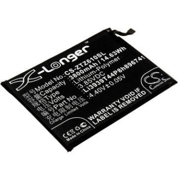 ZTE Li3939T44P8h896741 Battery Replacement for Blade Max View LTE - 1