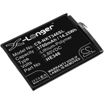 Battery Replacement Nokia HE346 for 7 Plus TA1046 - 1