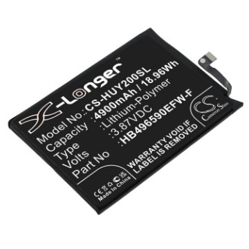 Replacement Battery Huawei HB496590EFW-F for Changwan 20 Honor Play 20 - 1