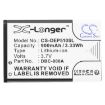 Replacement Battery for Simvalley Easy 5 & Easy 5 Plus - 3