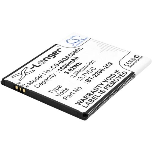Picture of Battery Replacement Bq B22 BT-2200-259 for Aquaris 5.0