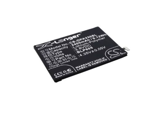 Replacement Battery Oppo BLP605 for A33 A33c - 1