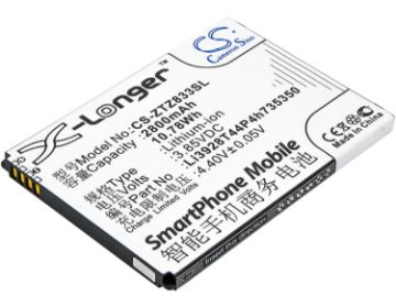 ZTE Li3928T44P4h735350 Battery Replacement for Avid Trio Q802T - 1
