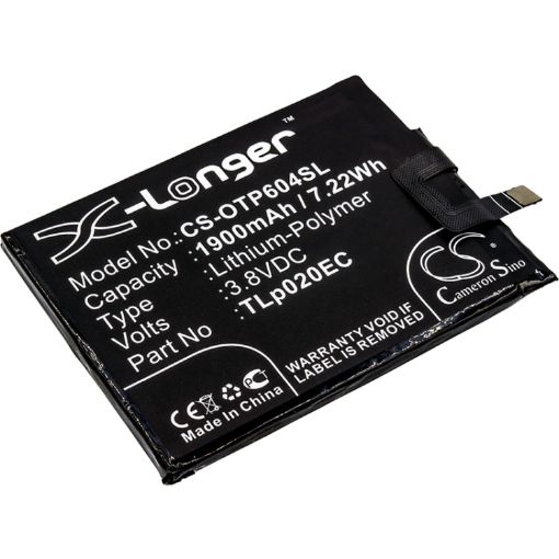 Alcatel TLp020EC Battery Replacement for One Touch Pop Up LTE Dual SIM - 1