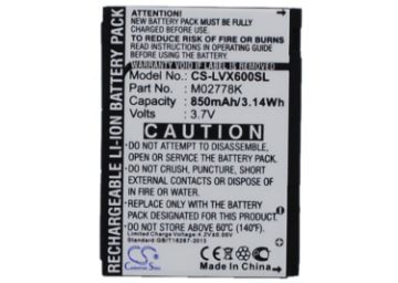 LG LGIP-490A SBPL0095501 Battery Replacement for Lotus LX600 - 1