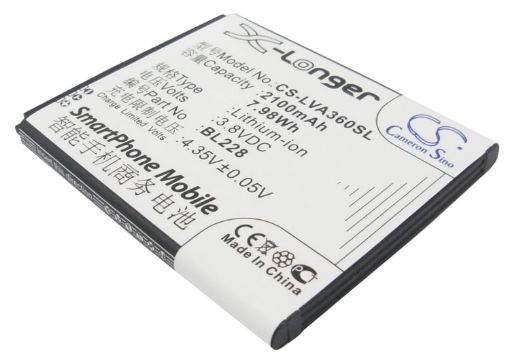 Lenovo BL228 Battery Replacement for A360T - 1