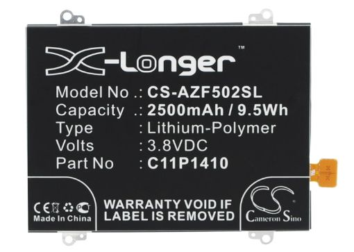 Battery Replacement Asus 0B200-01210100 C11P1410 for ZenFone 5 A502CG Zenfone 5 Lite - 1
