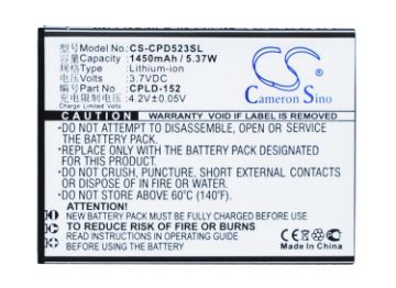 Coolpad CPLD-152 Battery Replacement for 5263 5360 - 1