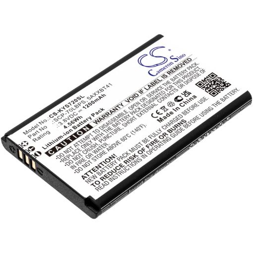 Picture of Battery Replacement Kyocera 5AXXBT41 5AXXBT41*GEA SCP-70LBPS for Cadence LTE S2720