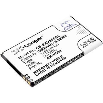 Emporia AK-V500 Battery Replacement for Prime V500 - 1