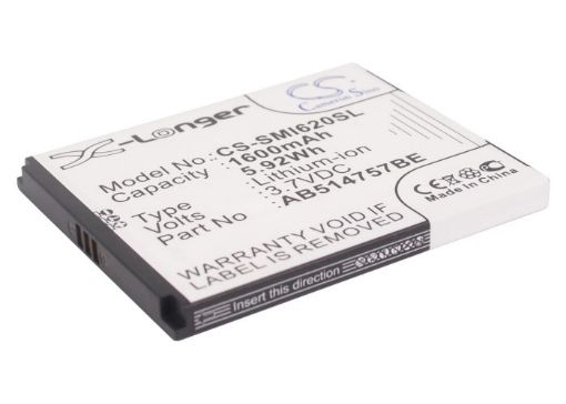 Samsung AB414757BE AB514757BE Battery Replacement for SGH-i620 SGH-i640 - 1
