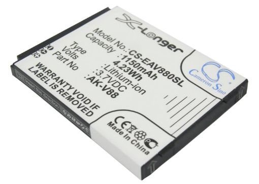 Emporia AK-V88 Battery Replacement for CONNECT V88 - 1