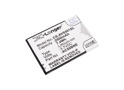 Replacement Battery for Archos AC50BNE 1ICP5/56/78 Neon 50b - 1