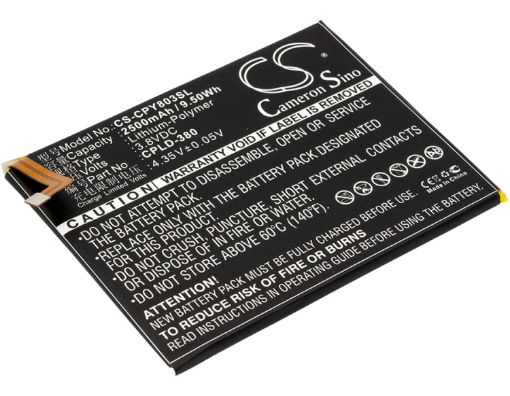 Replacement Battery for Coolpad CPLD-380 Fengshang 3 Y803-9 - 1