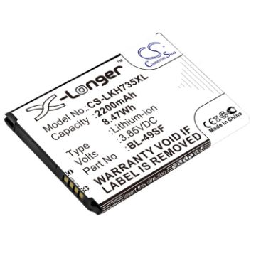 LG BL-49SF EAC92919001 Battery Replacement for G4 Beat G4 Mini - 1