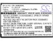 Replacement Battery LG BL-46G1F for Grace Harmony - 3