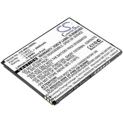 Battery Replacement Wiko 115823 for Lenny 5 - 1