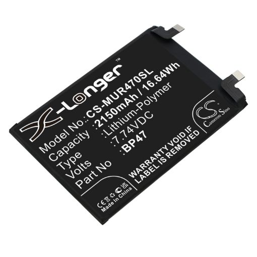 Redmi BP47 Battery Replacement for 21091116UC 21091116UG - 1
