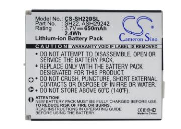 Sharp ASH29242 SH22 Battery Replacement for SH-06A SH-07A - 1