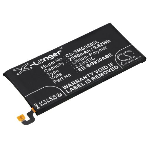 Samsung EB-BG920ABE GH43-04413A GH43-04413B Battery Replacement for Galaxy S6 - 1