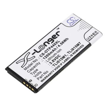 Alcatel TLi015M1 TLi015M7 TLi015MA Battery Replacement for One Touch Pixi 4 4.0 OT-4034 - 1