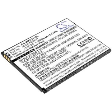 Battery Replacement Wiko C210AEBATT for C210 Life - 1