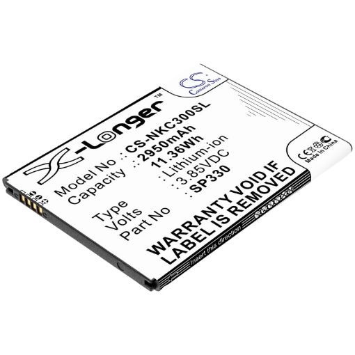 Replacement Battery Nokia SP330 for C3 2020 - 1