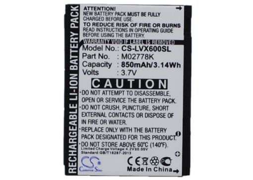 Lotus LX600 Battery Replacement Sprint - 1