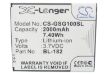 Replacement Battery BL-182 for Gsmart S1 Sierra S1 - 5