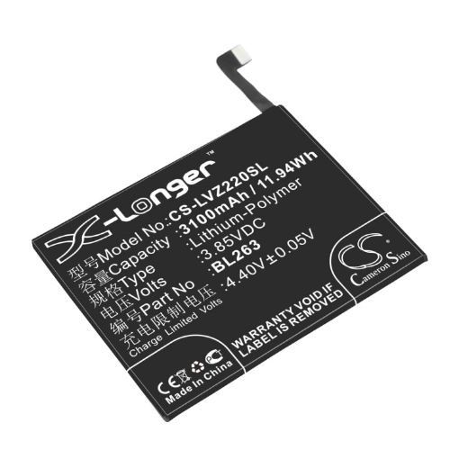 Replacement Battery Lenovo BL263 for K80M K920 - 1