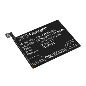 Battery Replacement Oneplus BLP633 for 3T 3T Dual SIM - 1