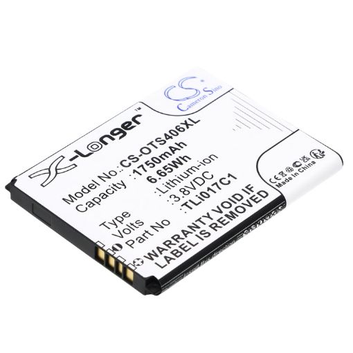 Alcatel TLi017C1 TLi017C7 TLi017D1 Battery Replacement for 4058R One Touch Pop 3 4.5 - 1
