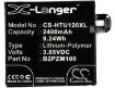 Battery Replacement HTC 35H00270-00M B2PZM100 for Alpine U Play - 5