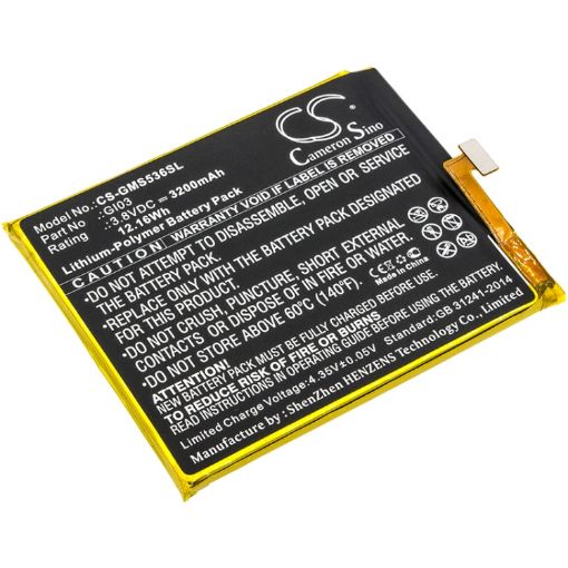 Replacement Battery Gigaset GI03 for GS53-6 ME pure - 1