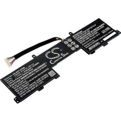 Picture of Battery Replacement Dell 08K1VJ 0FRVYX 0J84W0 0R89JJ 8K1VJ FRVYX J84W0 R89JJ TM9HP for Latitude 13 7350