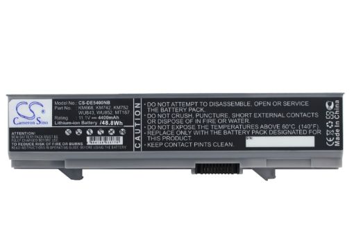Battery Replacement Dell 312-0762 312-0769 312-0902 for Latitude E5400 - 1