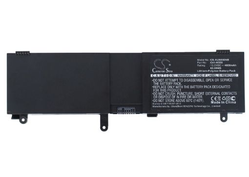 Battery Replacement Asus 0B200-00390000 C41-N550 for G550J Series - 1