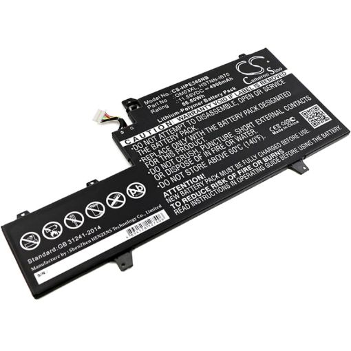 HP 0M03XL Battery Replacement for 1GY29PA 1GY30PA - 1