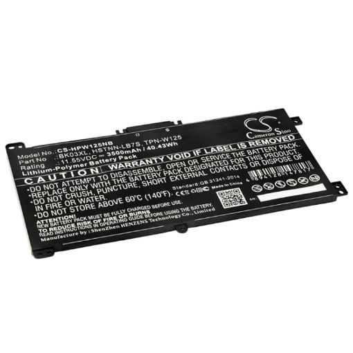 HP 916366-421 Battery Replacement for Pavilion x360 14-ba000 - 1