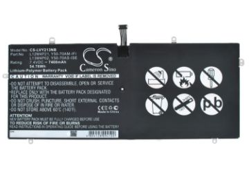 Battery Replacement Lenovo 11S121500 121500156 L12M4P21 for Yoga 2 Pro 13.3" - 1