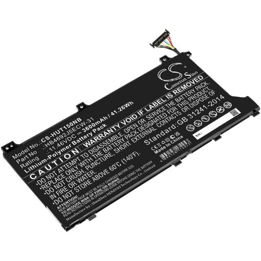 Replacement Battery Huawei HB4692J5ECW-31 for HLY-19R KPL-WOOB - 1