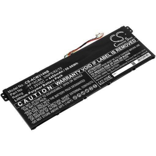 Battery Replacement Acer 3INP5/82/70 AP18C8K for Aspire 5 A514-52-58U3 Chromebook 314 C933 - 1