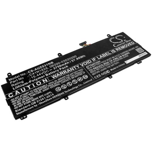 Battery Replacement Asus 0B200-03020200 C41N1828 for GX531GV GX531GW - 1